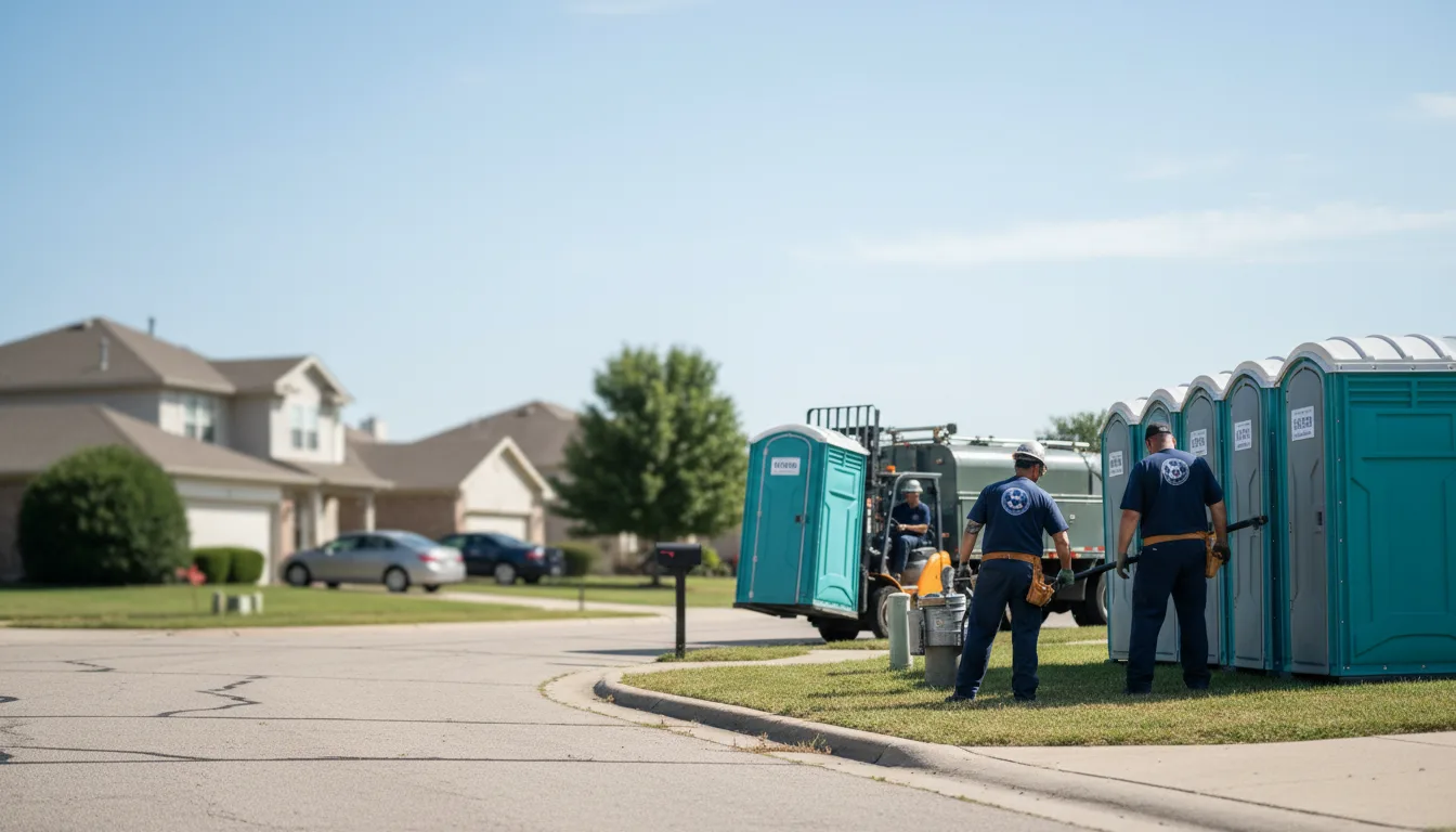 Porta Potty Rental in Napoleon, MI near me